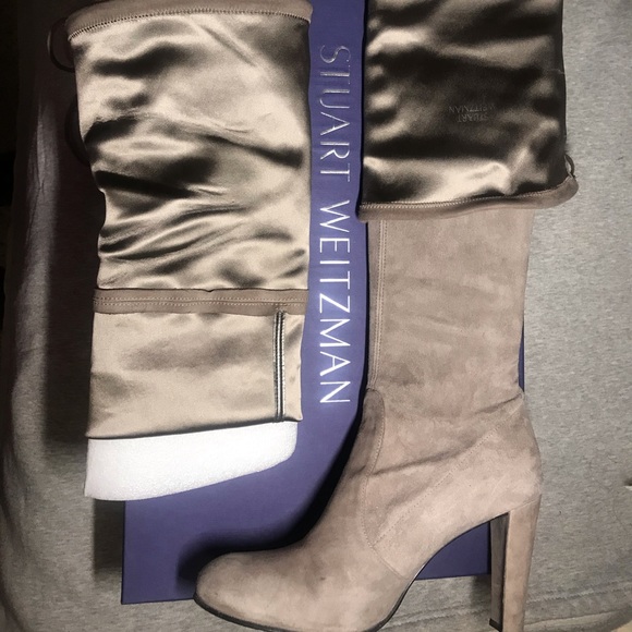 Stuart Weitzman highland over the knee boots 9.5 - Picture 1 of 7